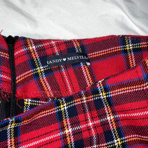 Red plaid cara skirt! Just got in the mail! - Picture 4 of 4